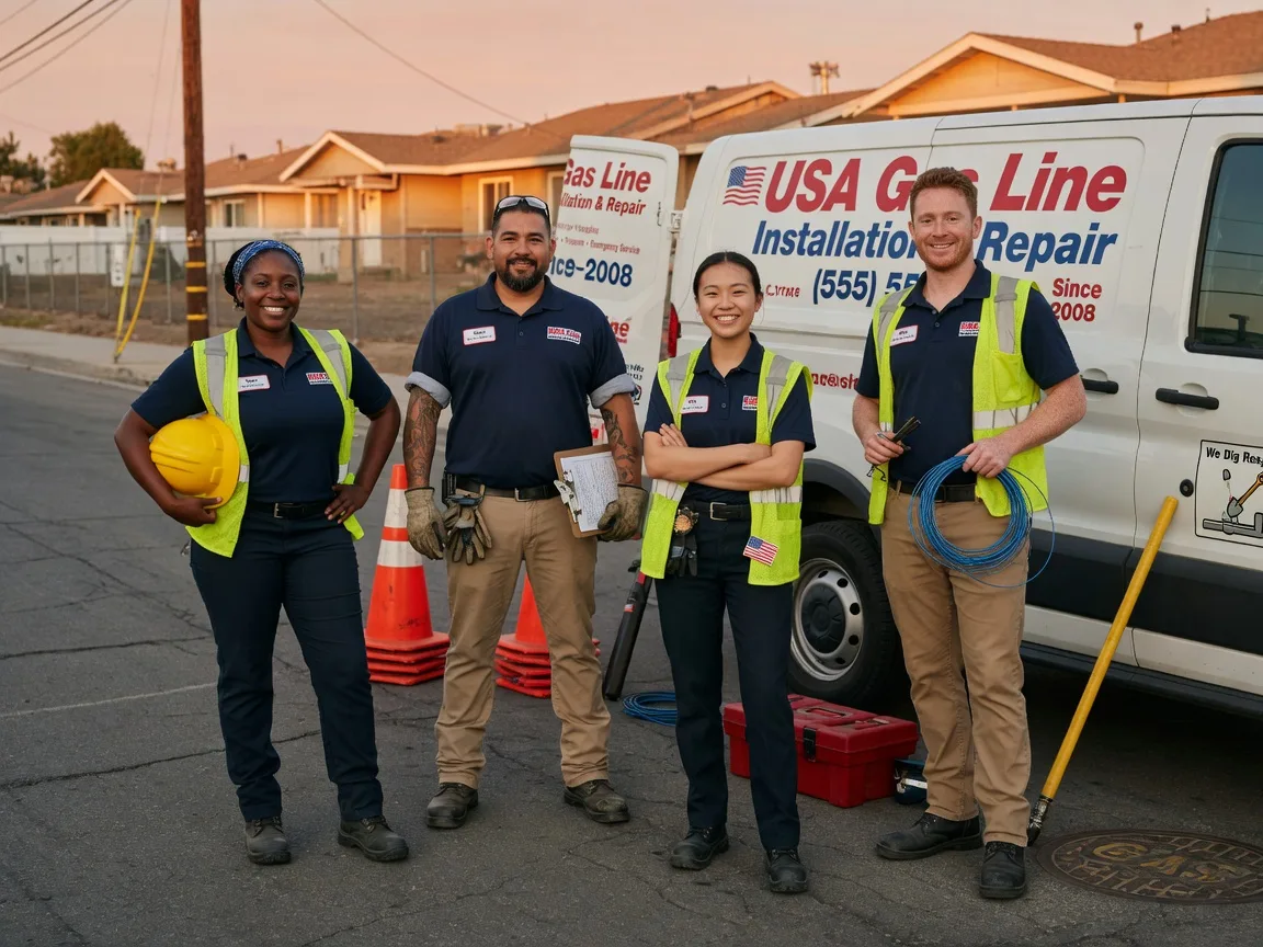Gas Line Installation company in Ingalls, KS